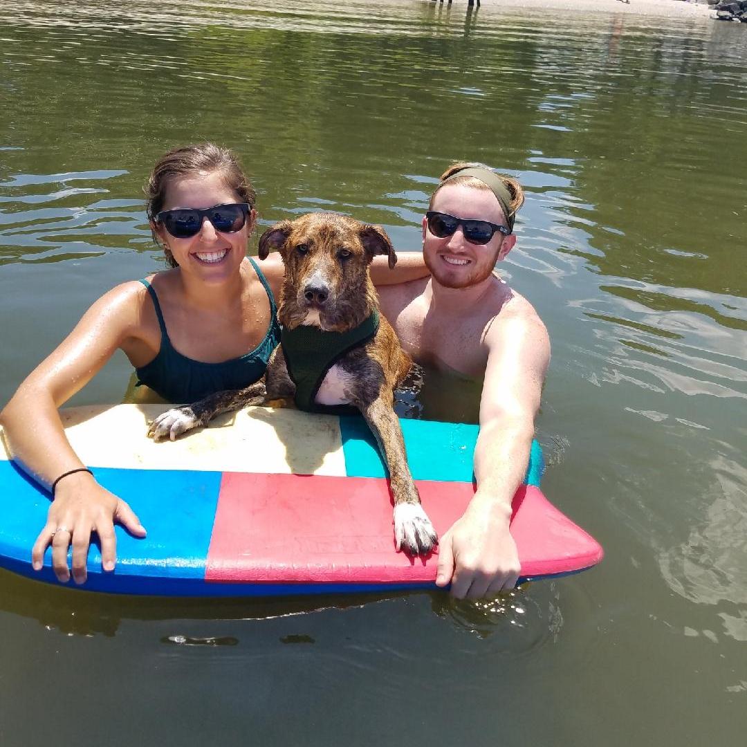 Family picture on the Potomac River!