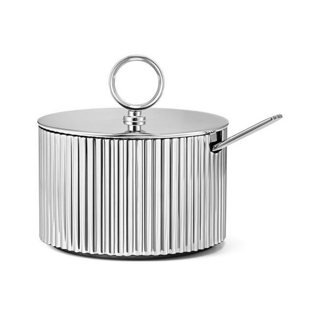 Georg Jensen Bernadotte Sugar Bowl Include Spoon