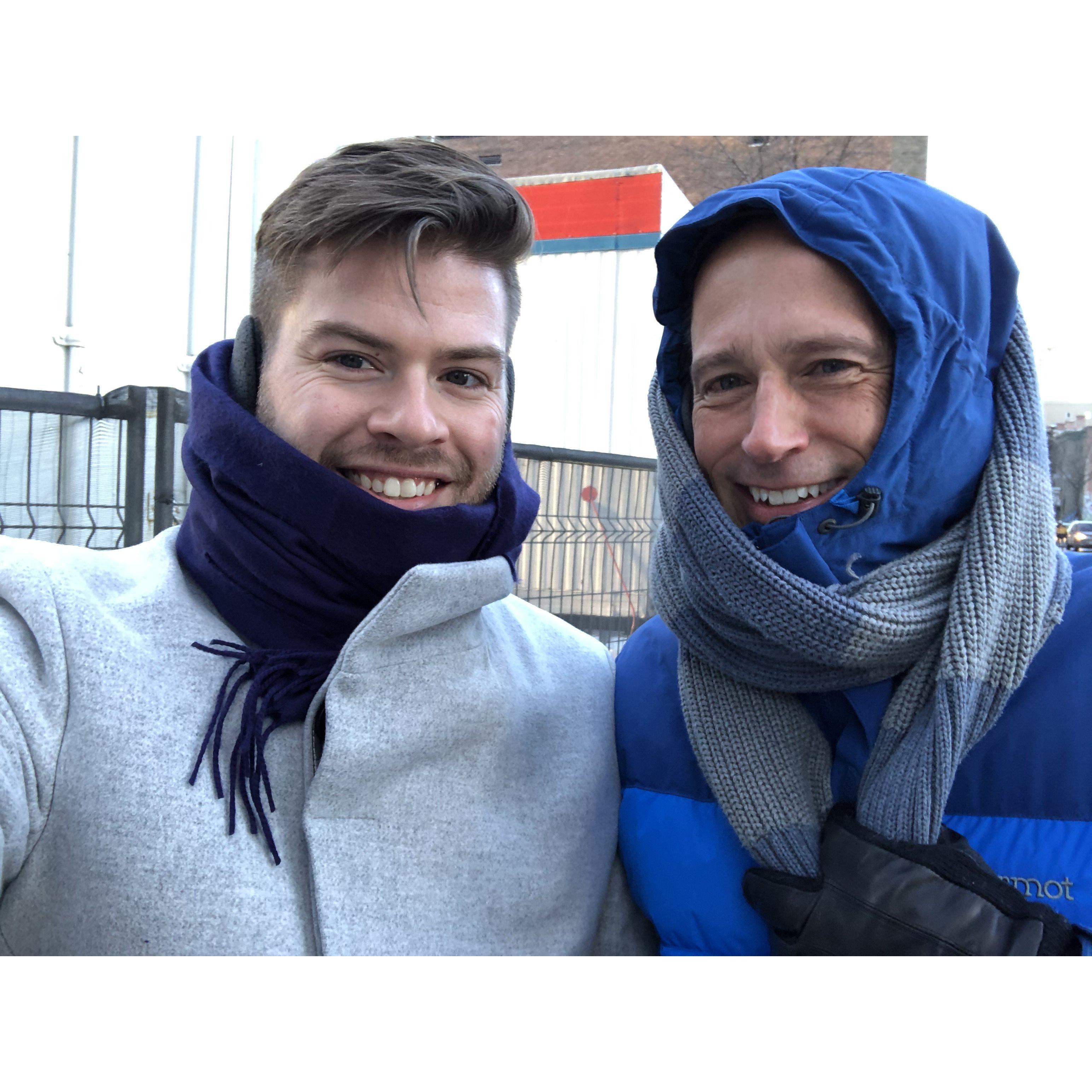 Chilly days in Montreal