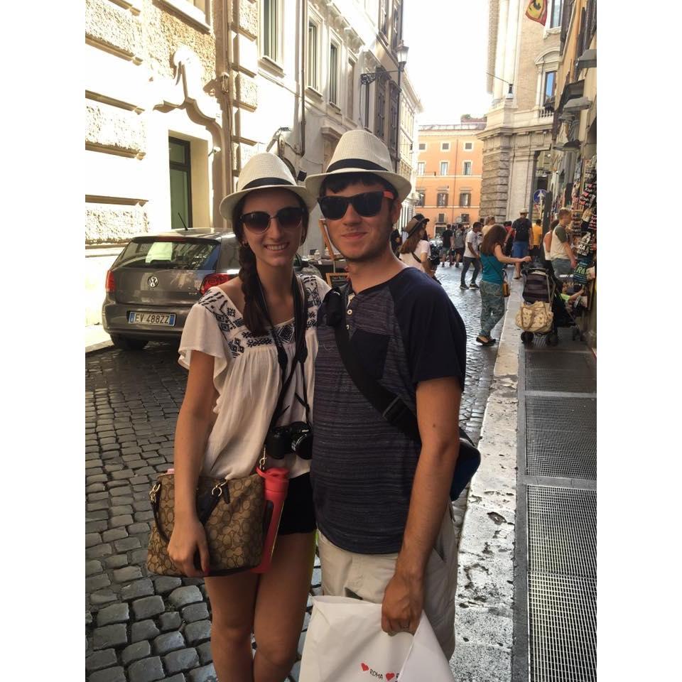 We bought these hats from a guy selling them on the street for 10 euro!