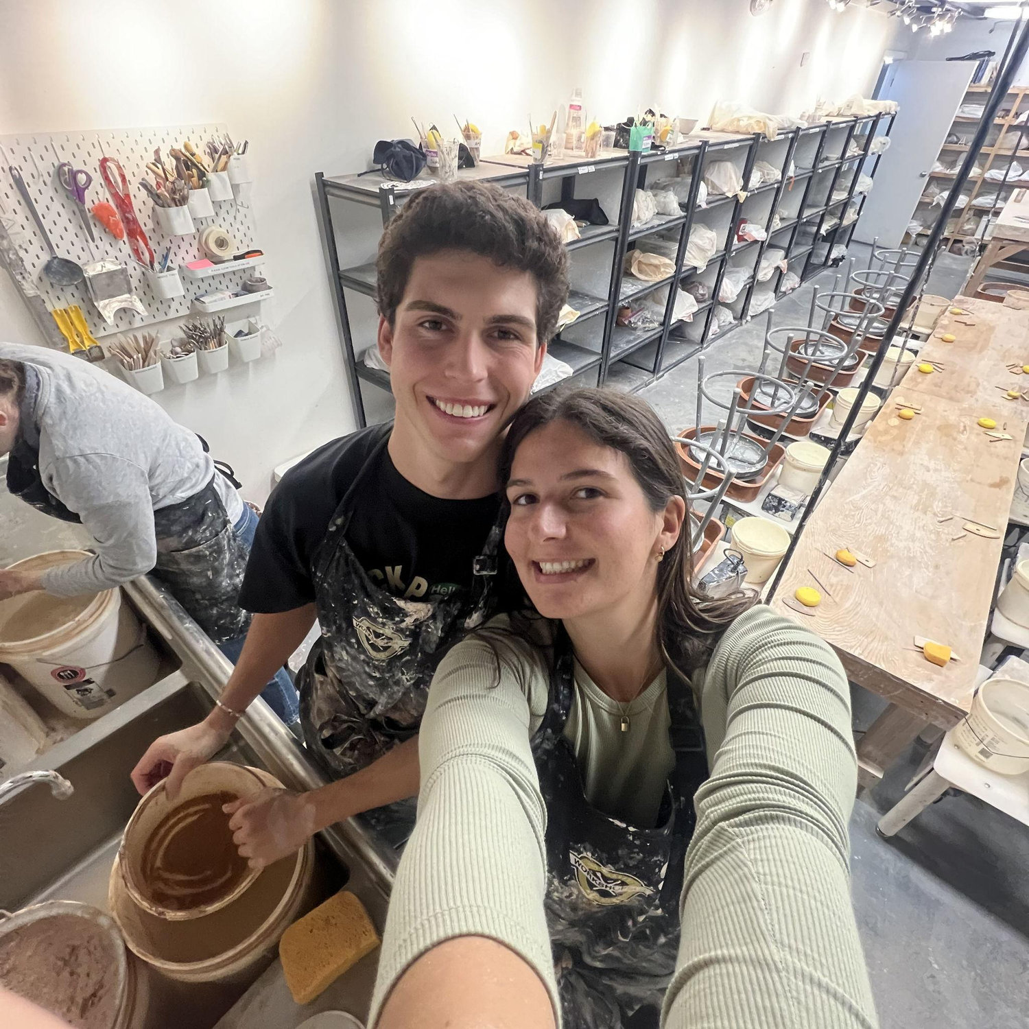 Pottery date!