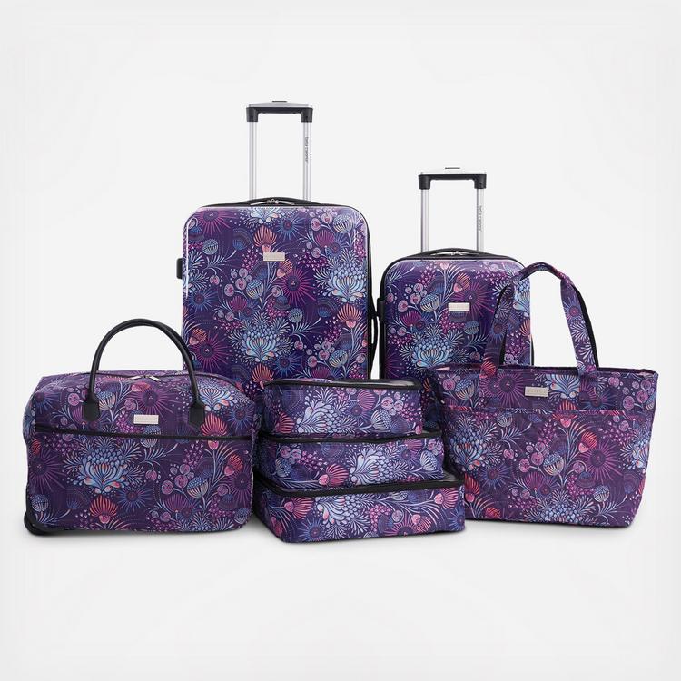 Traveler's Club, Bella Caronia Deluxe 7-Piece Luggage Set | Zola