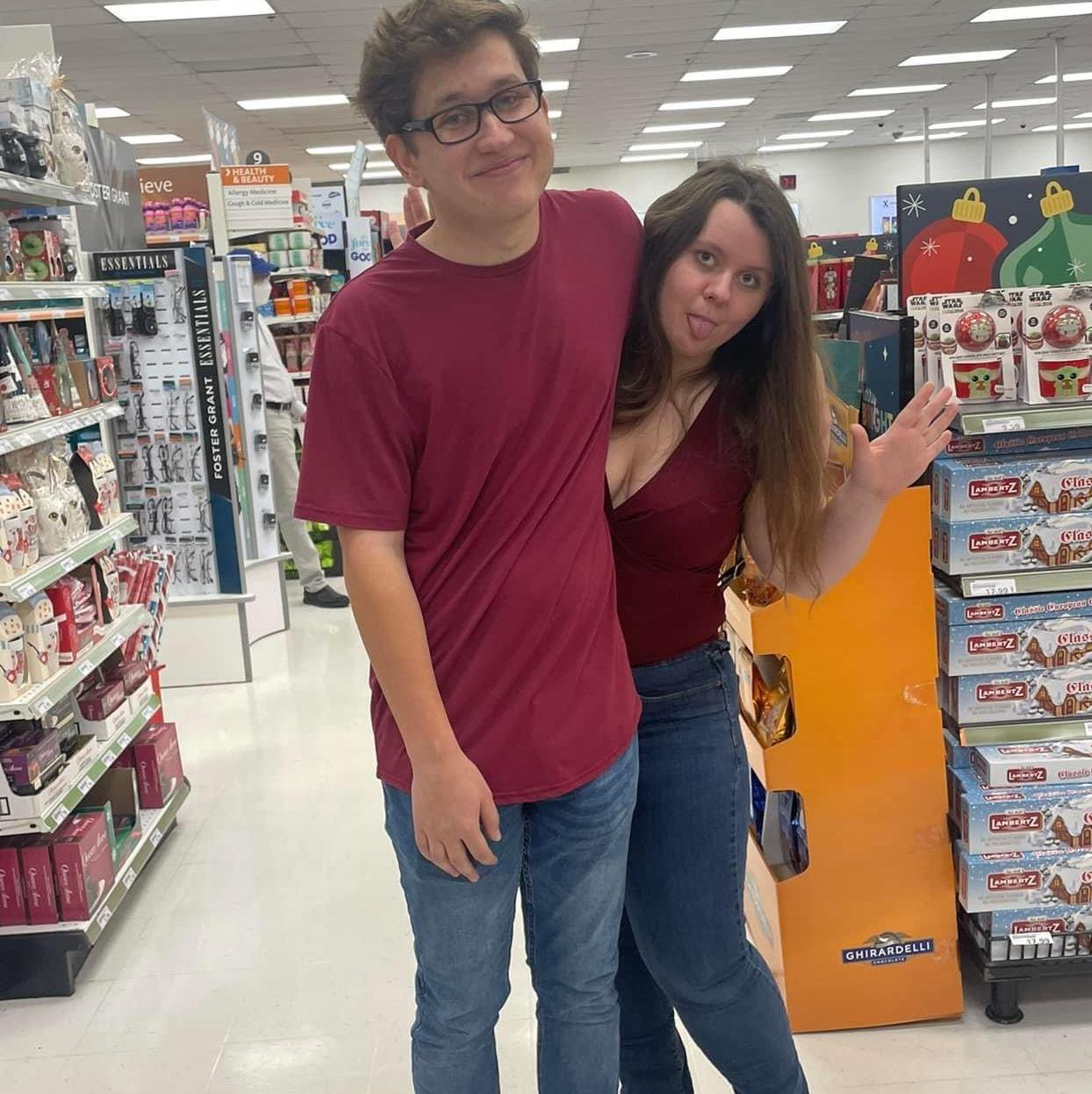 His first trip to Florida to visit me!