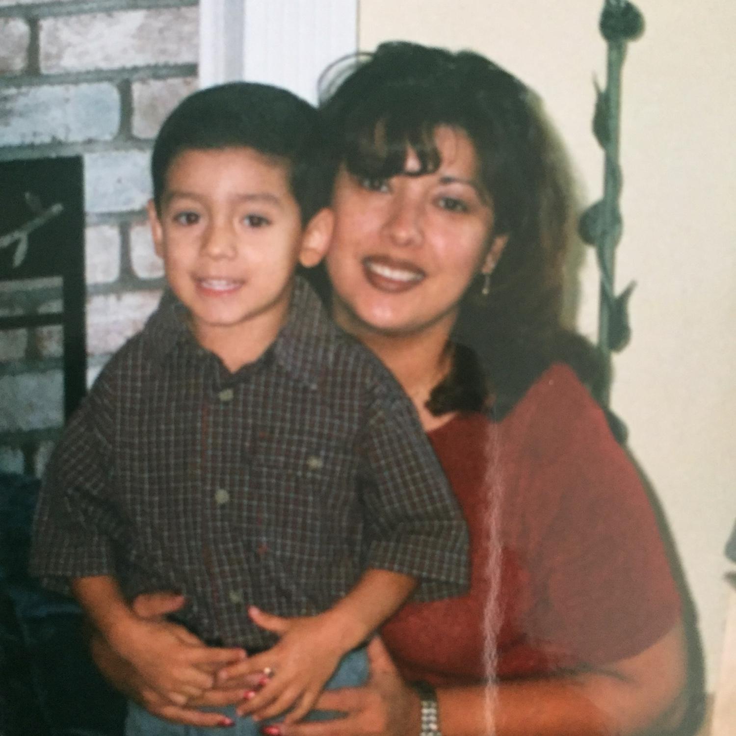 The groom and his mother
