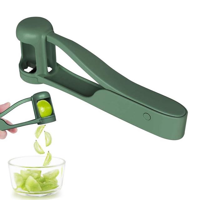 WhiteRhino Grape Cutter for Toddlers 1-3,Grape Slicer for Toddlers Grape Cutter Tool Cherry Tomato Strawberry Sandwich Cutter for Kids Lunch Accessories,Grape Slicer Kitchen Gadget Grape Quarter