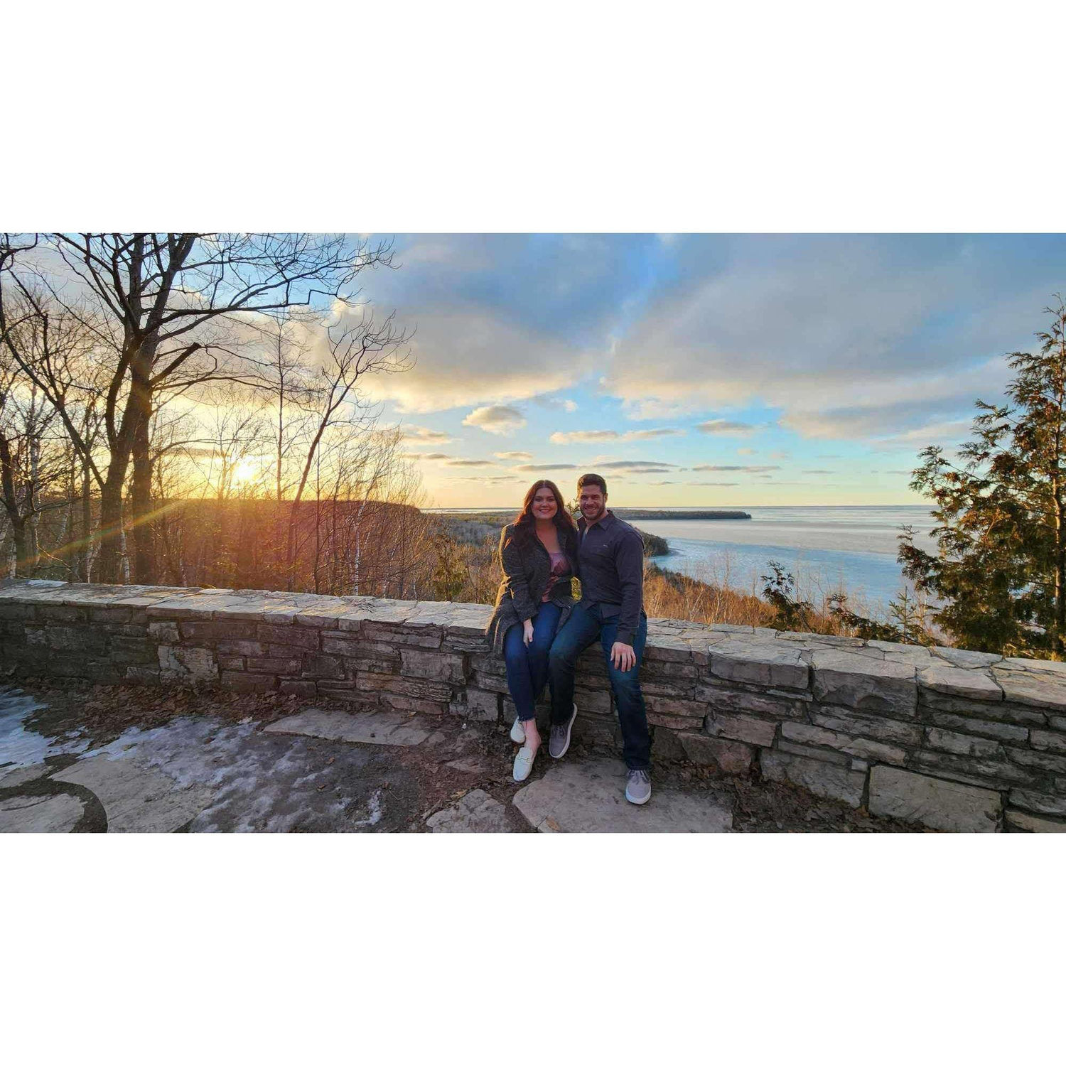Flight #6 - February 2024: Monica flew to Wisconsin for the first time and we went on a wine tour for Valentine's Day!