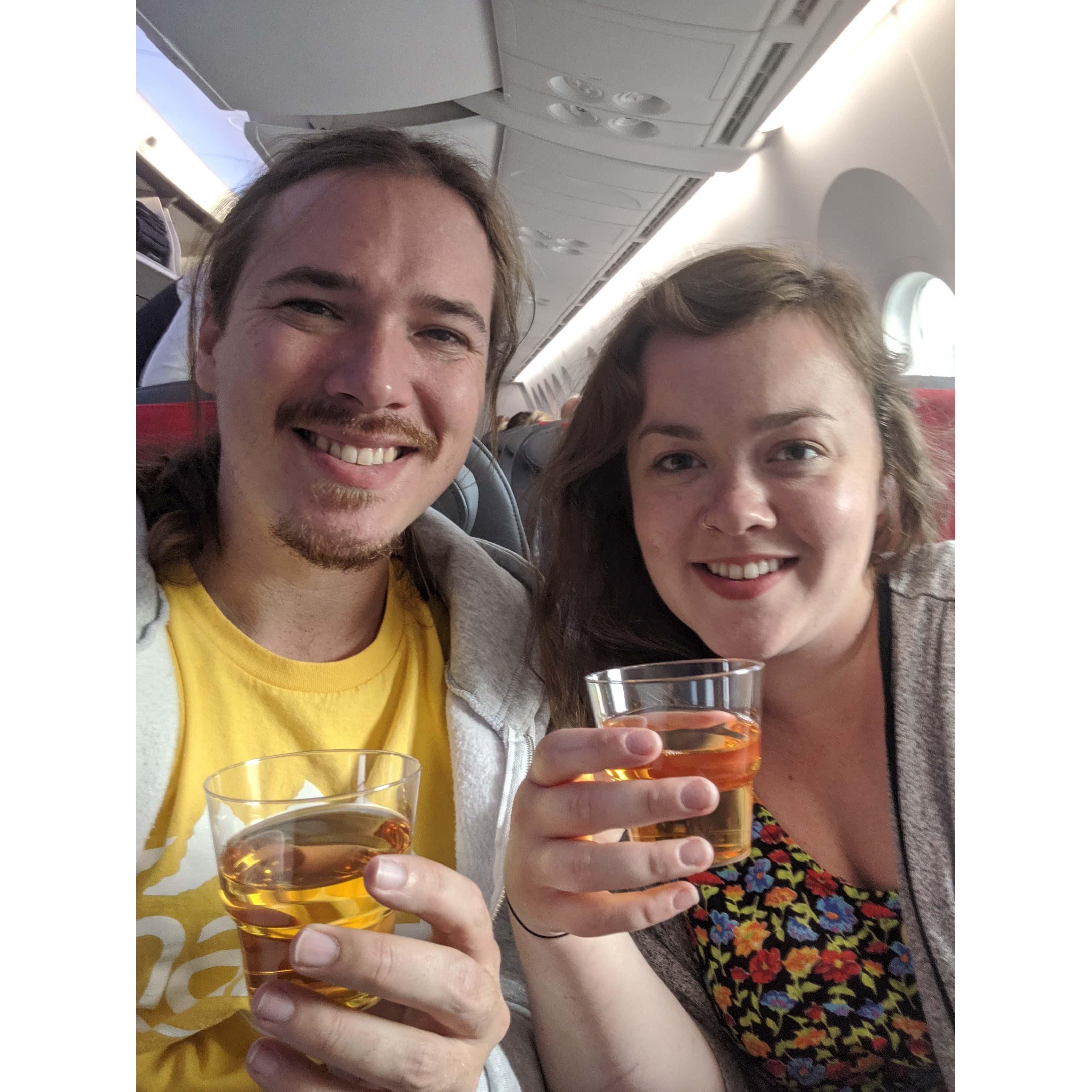 Our first international trip together