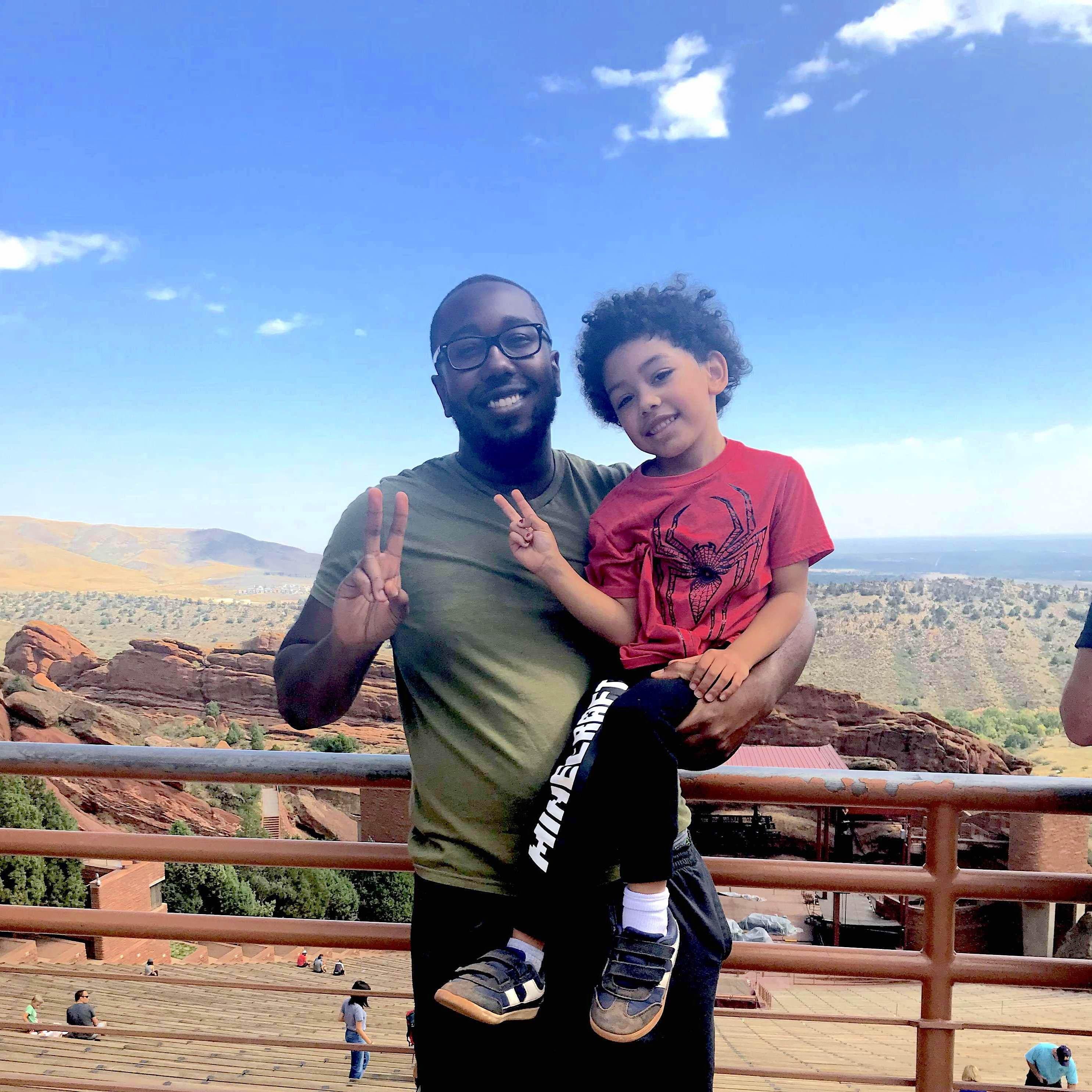 EJ & Otis at Red Rocks