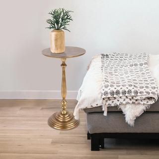 Candlestick Antique Pedestal Table
