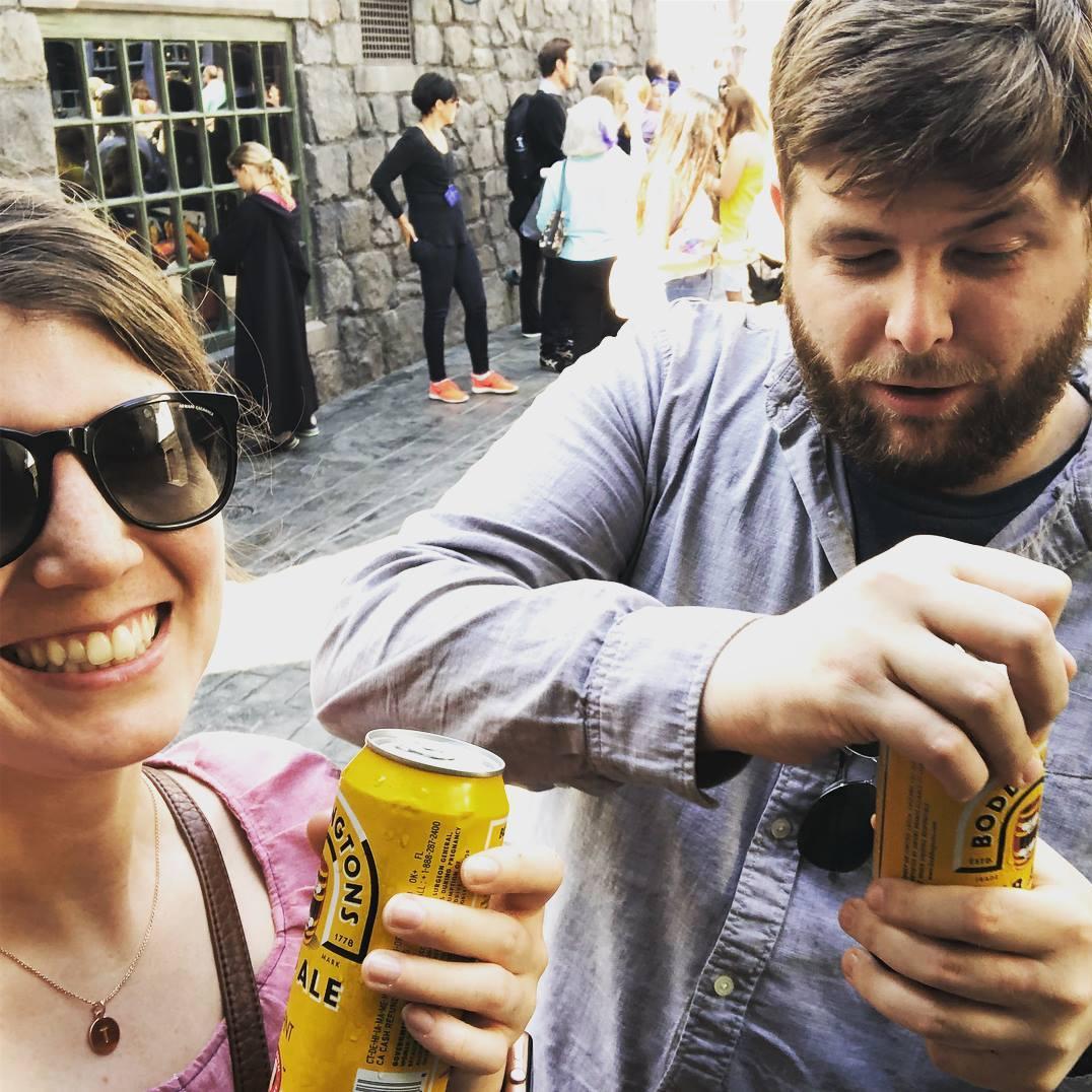 Finding the good stuff—and trying to avoid having it explode in our faces—at Harry Potter World at Universal Studios