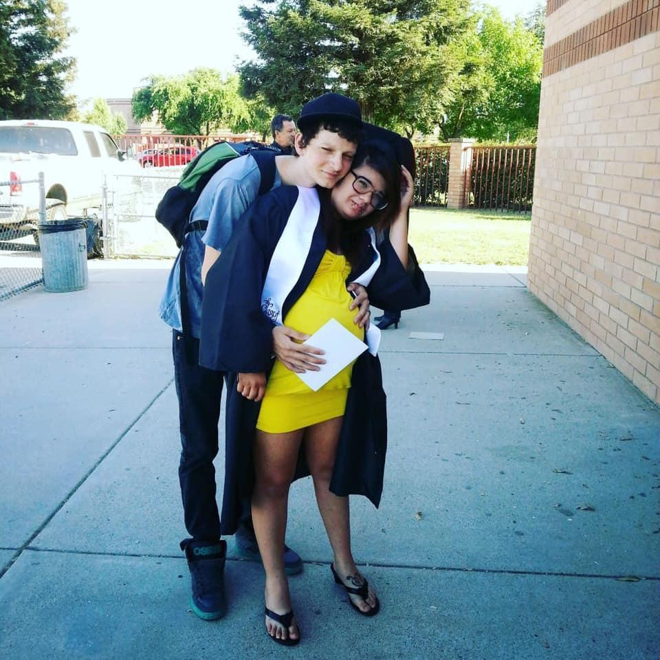 High School Graduation He was there every graduation. Middle school, High school, and even when I graduated from Cosmetology. He has always been there.