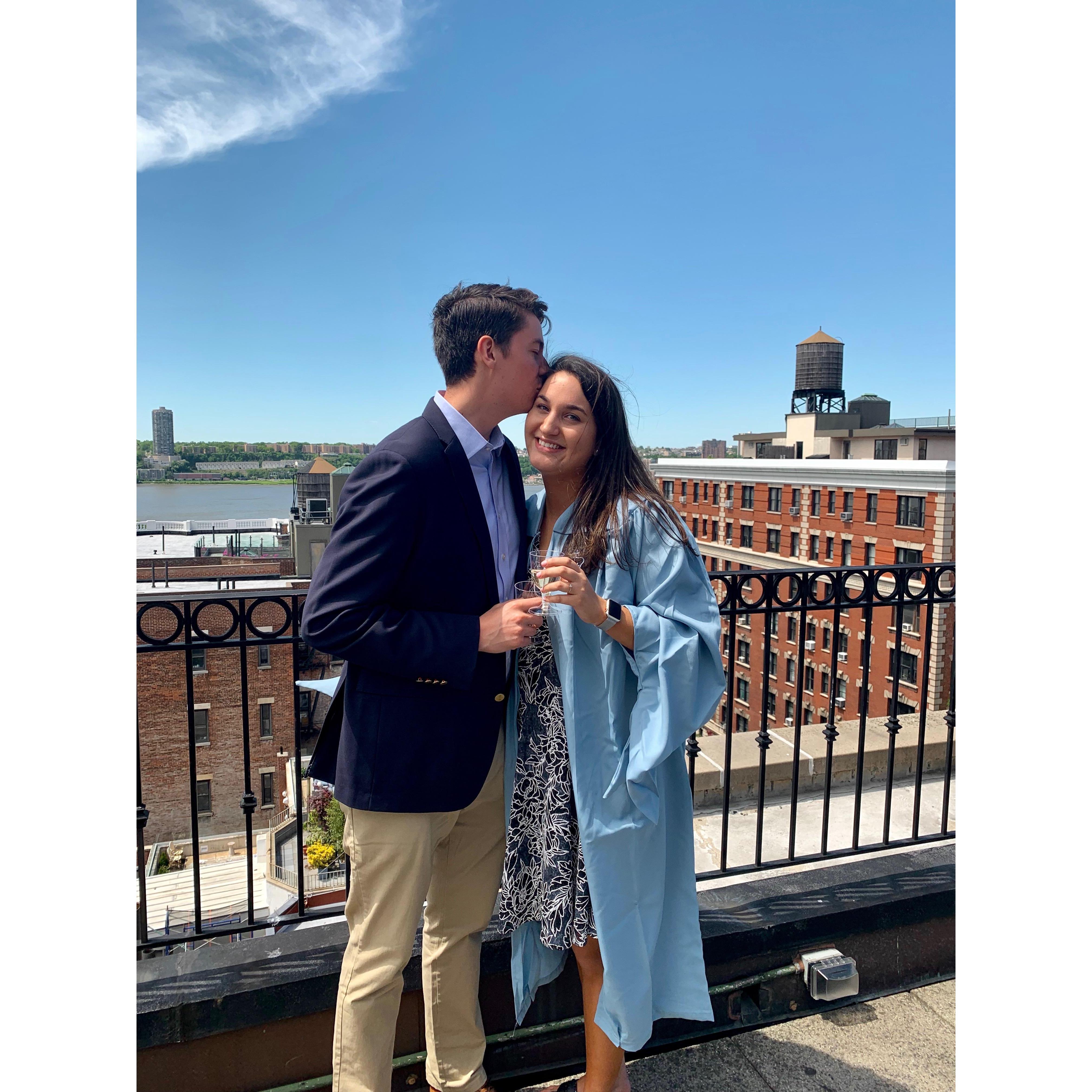 Amanda Mae's Columbia University graduation!
