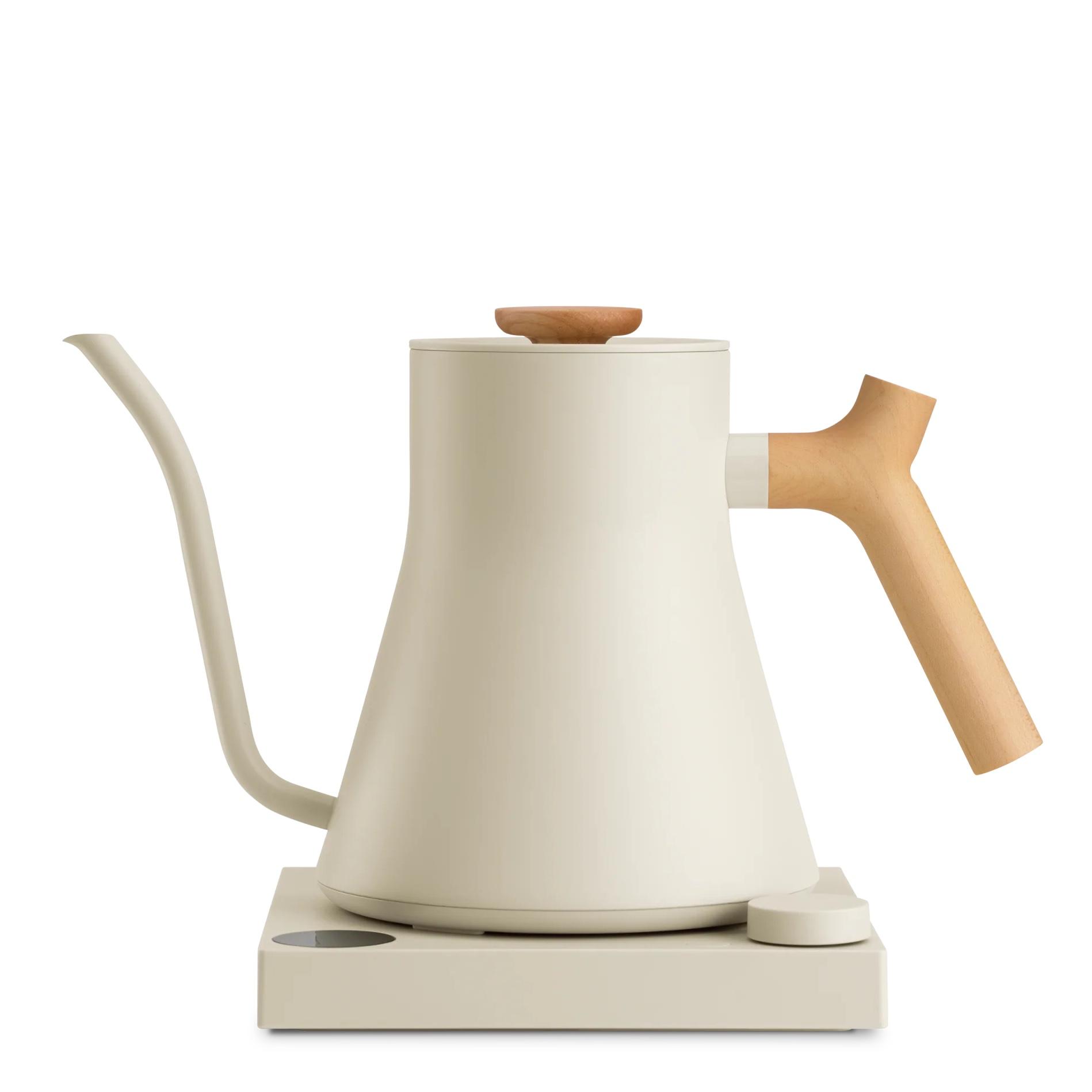 Stagg EKG Electric Kettle in Sesame and Maple