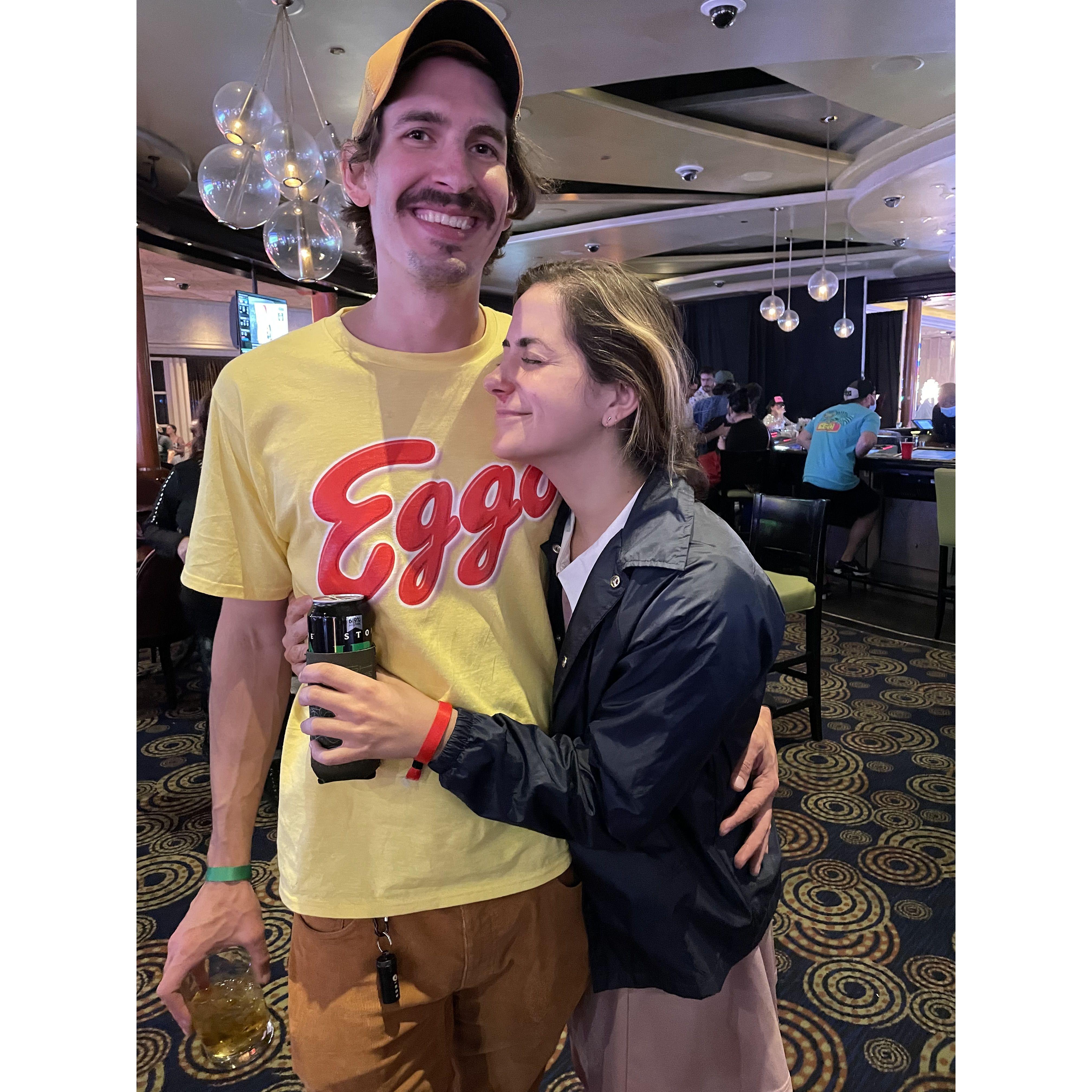 Eleven and her Waffle for Life, Phish Halloween, Las Vegas 2021.
