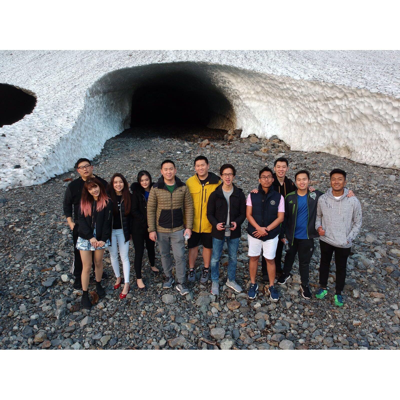Where it all began—Big Four Ice Cave, October 8, 2017