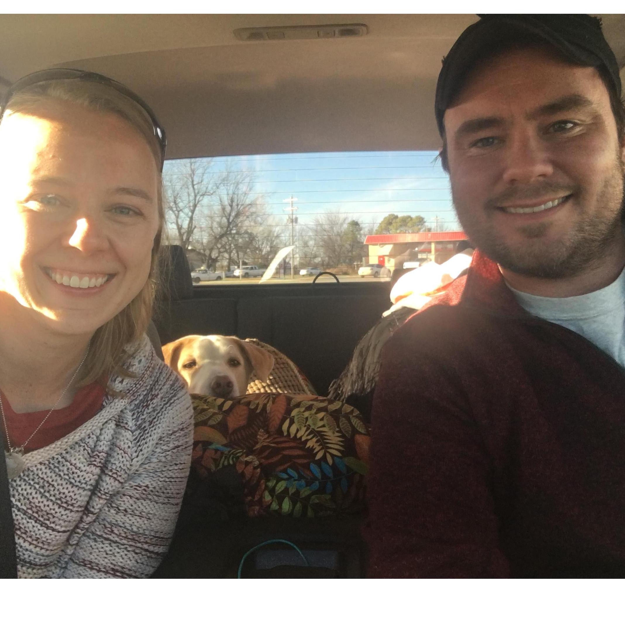 Many long road trips together