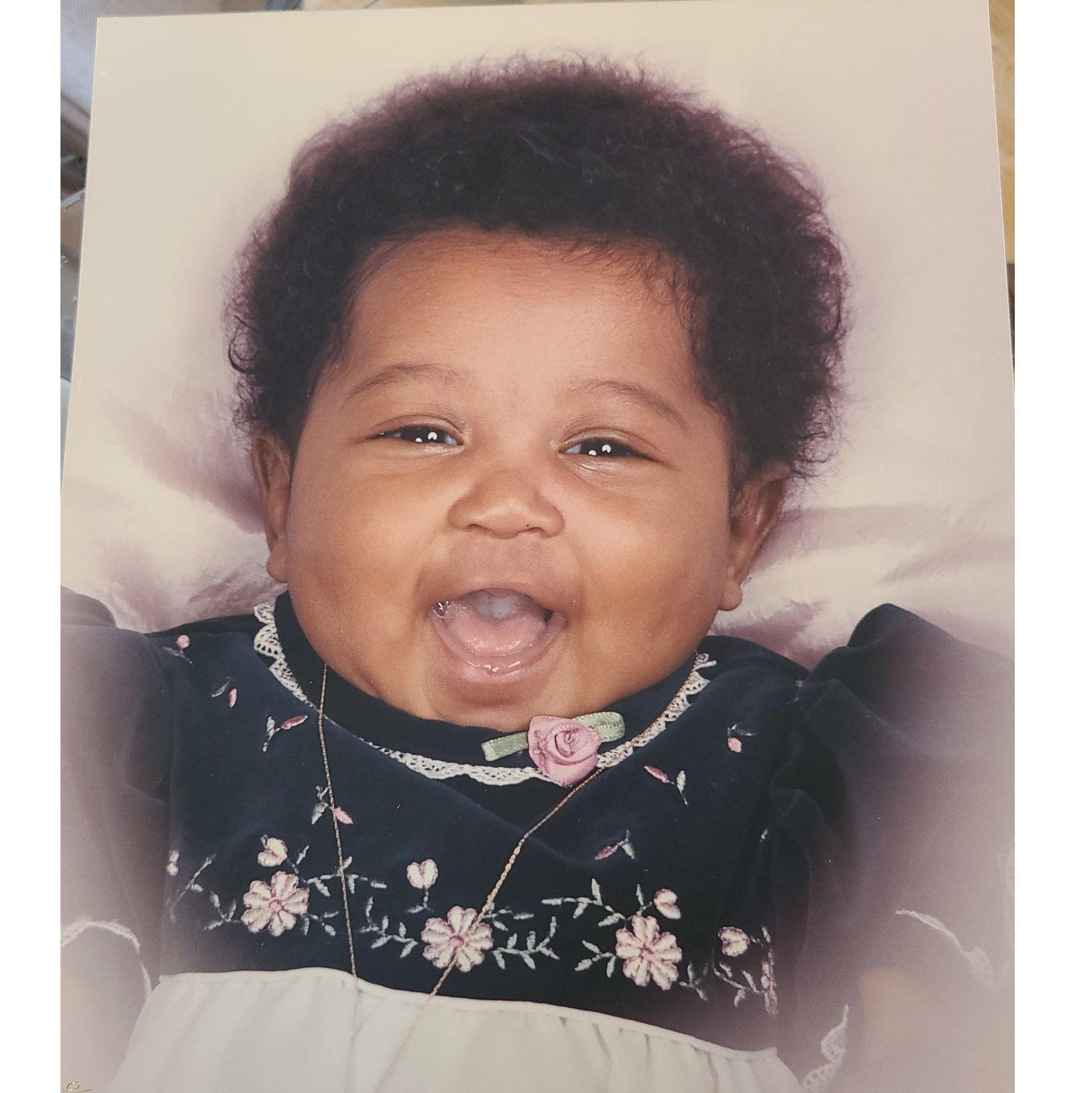 just a baby Serena
