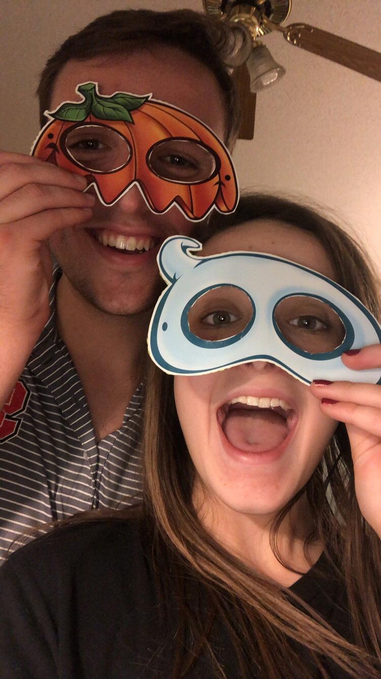 Boo! our first Halloween together