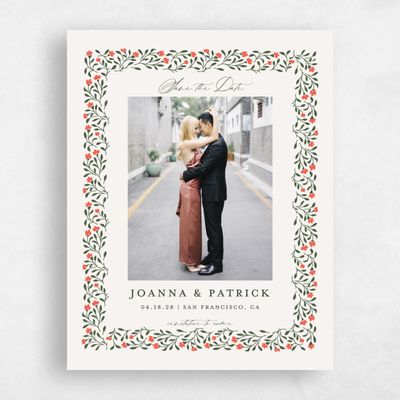 Beige Photo Wedding Save the Date - Sabine Photo