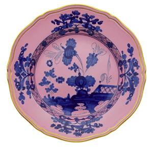 Ginori 1735 - Pink/Blue Oriente Italiano Flat Dessert Plate