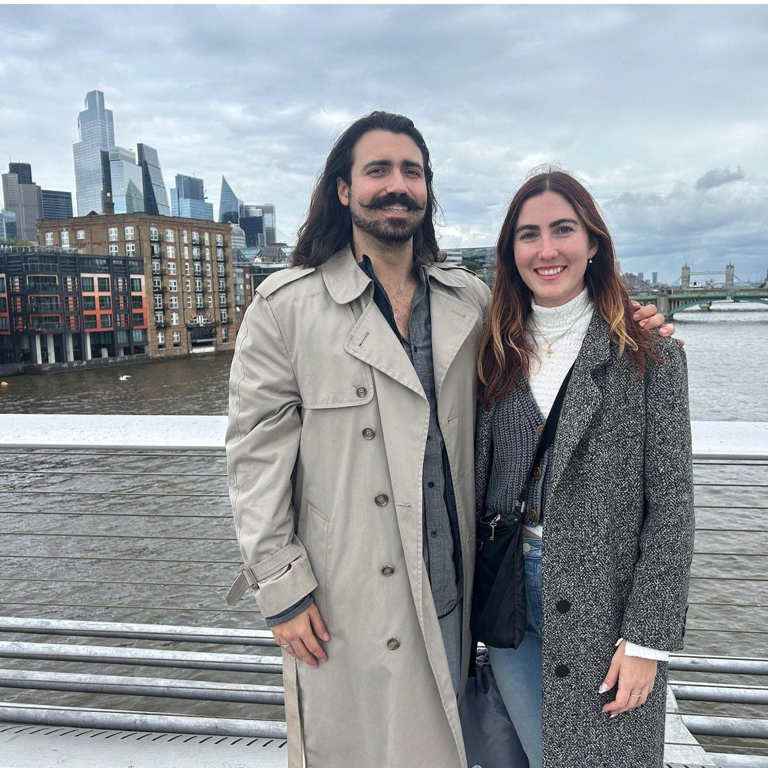 London's calling! A quick jaunt across the Thames.