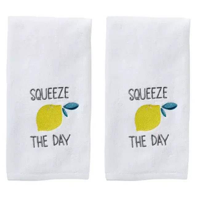 2pc Squeeze The Day Hand Towel