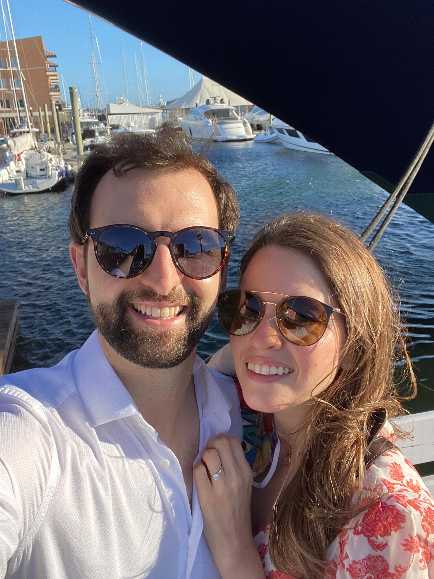 Celebrating our engagement in Newport