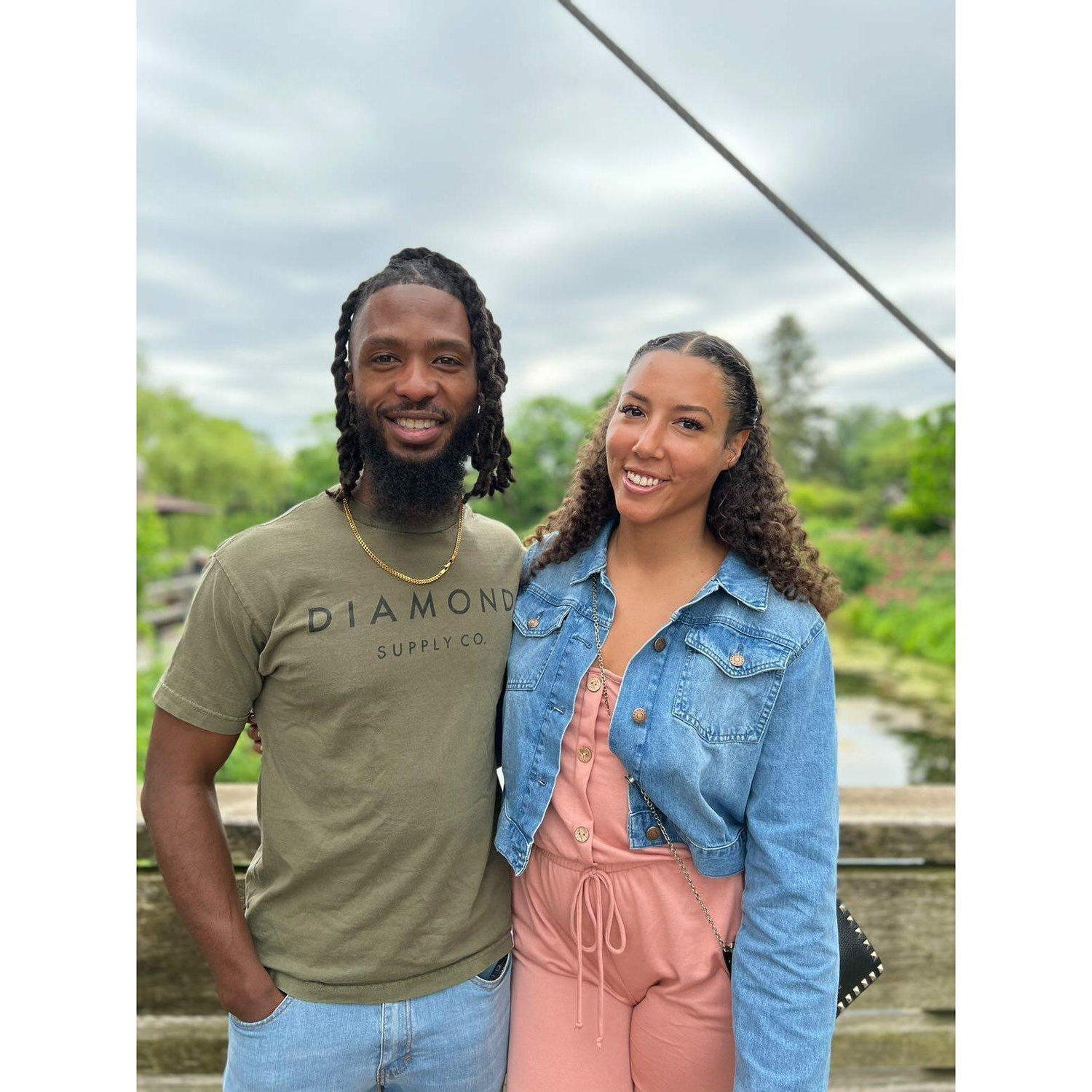 Our first date at the Botanical Gardens