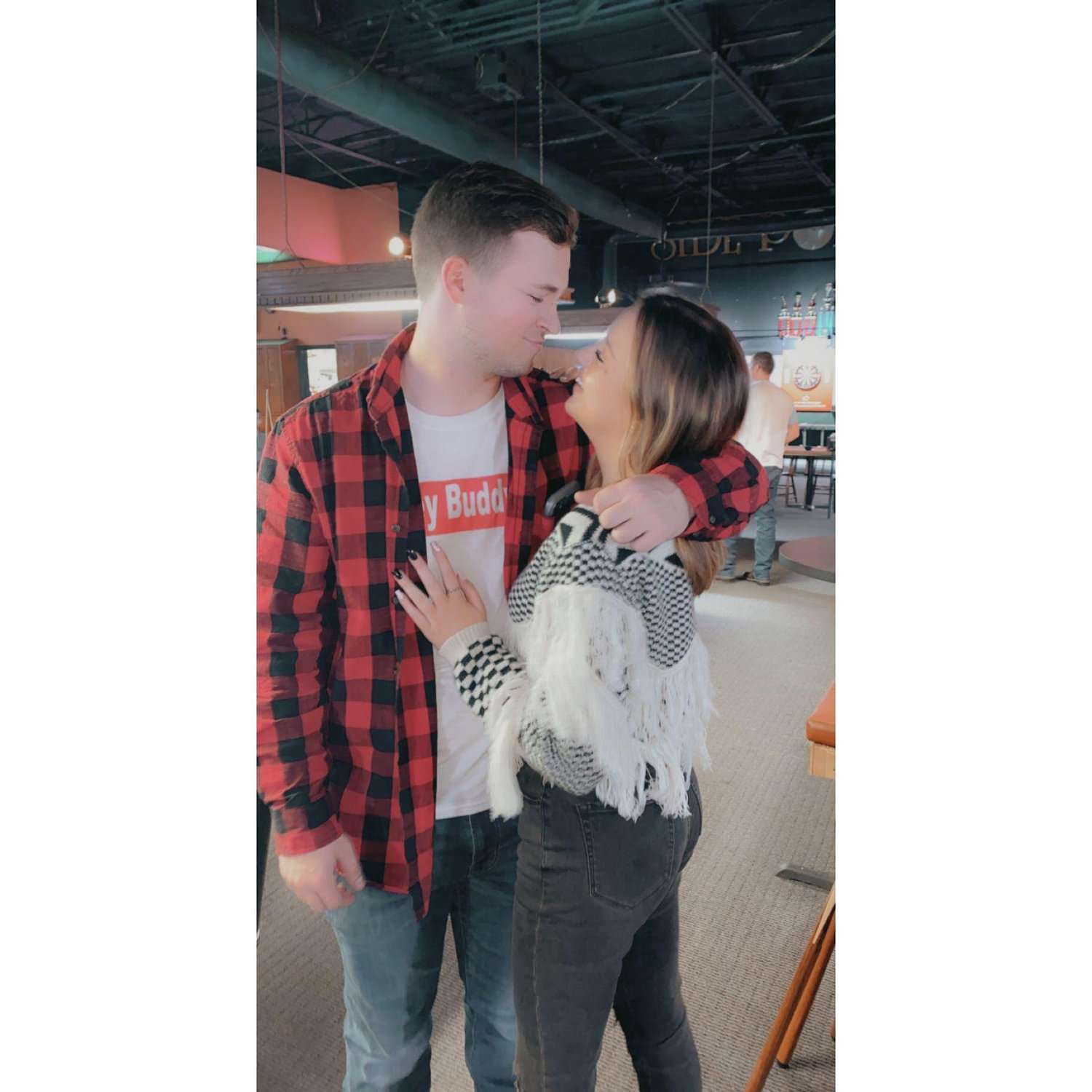 Our first picture together