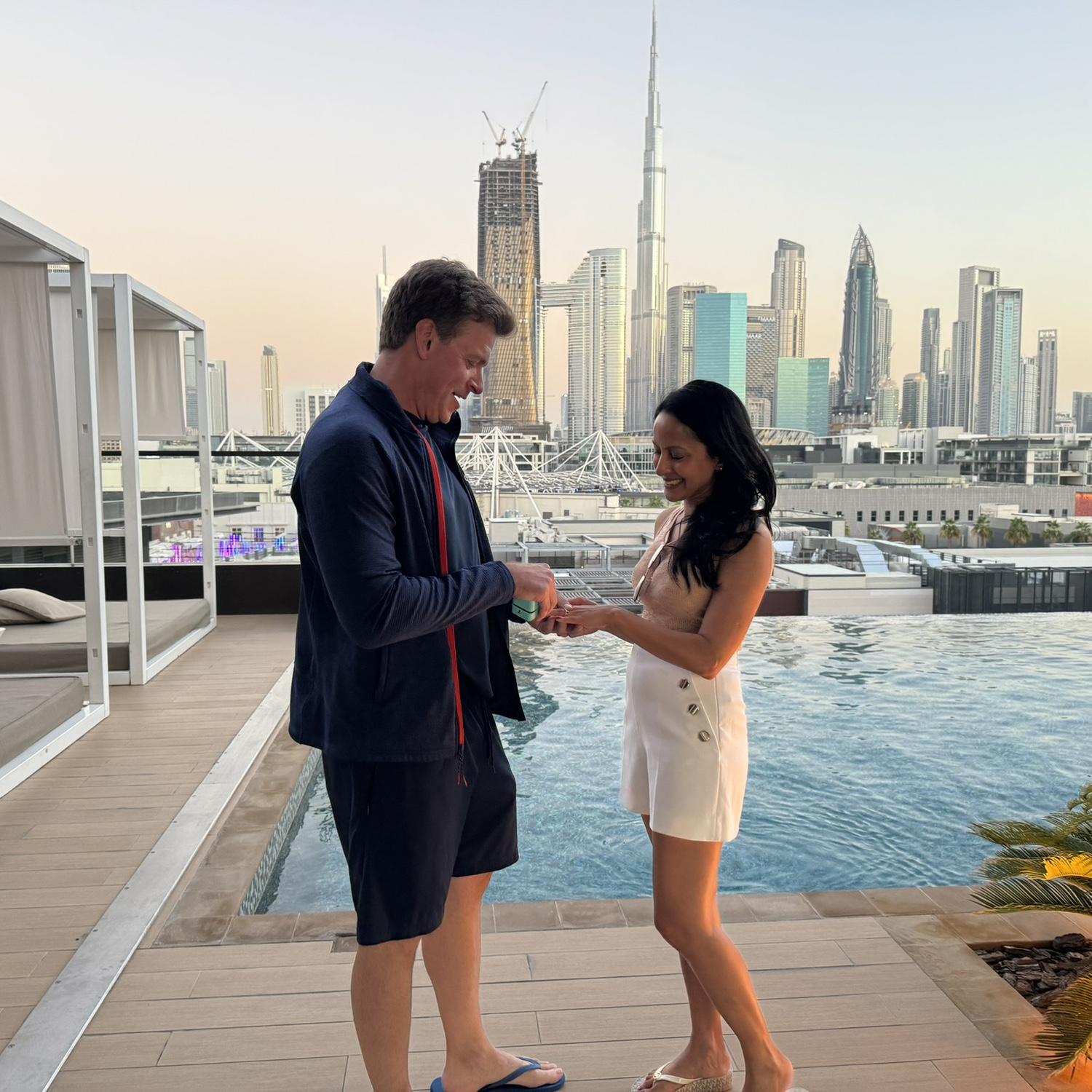 Proposal in Dubai!