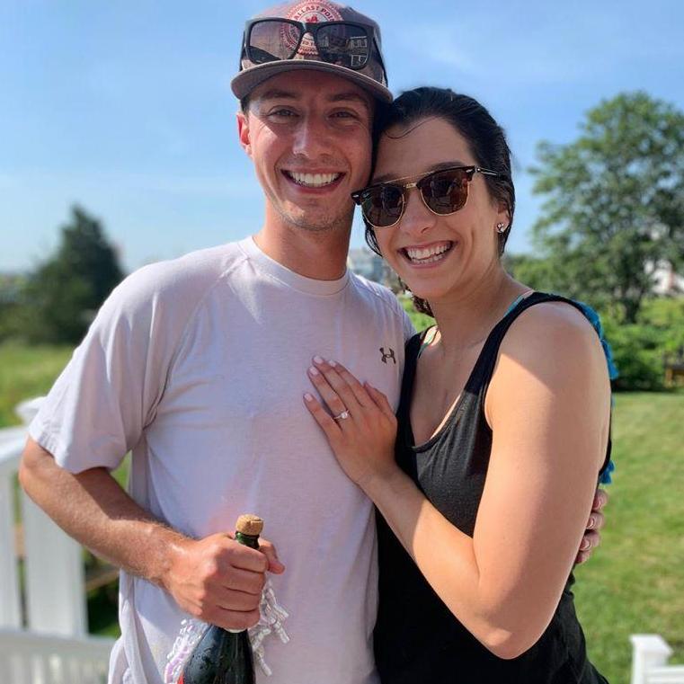 Big grins cause she said YES! July, 2019.