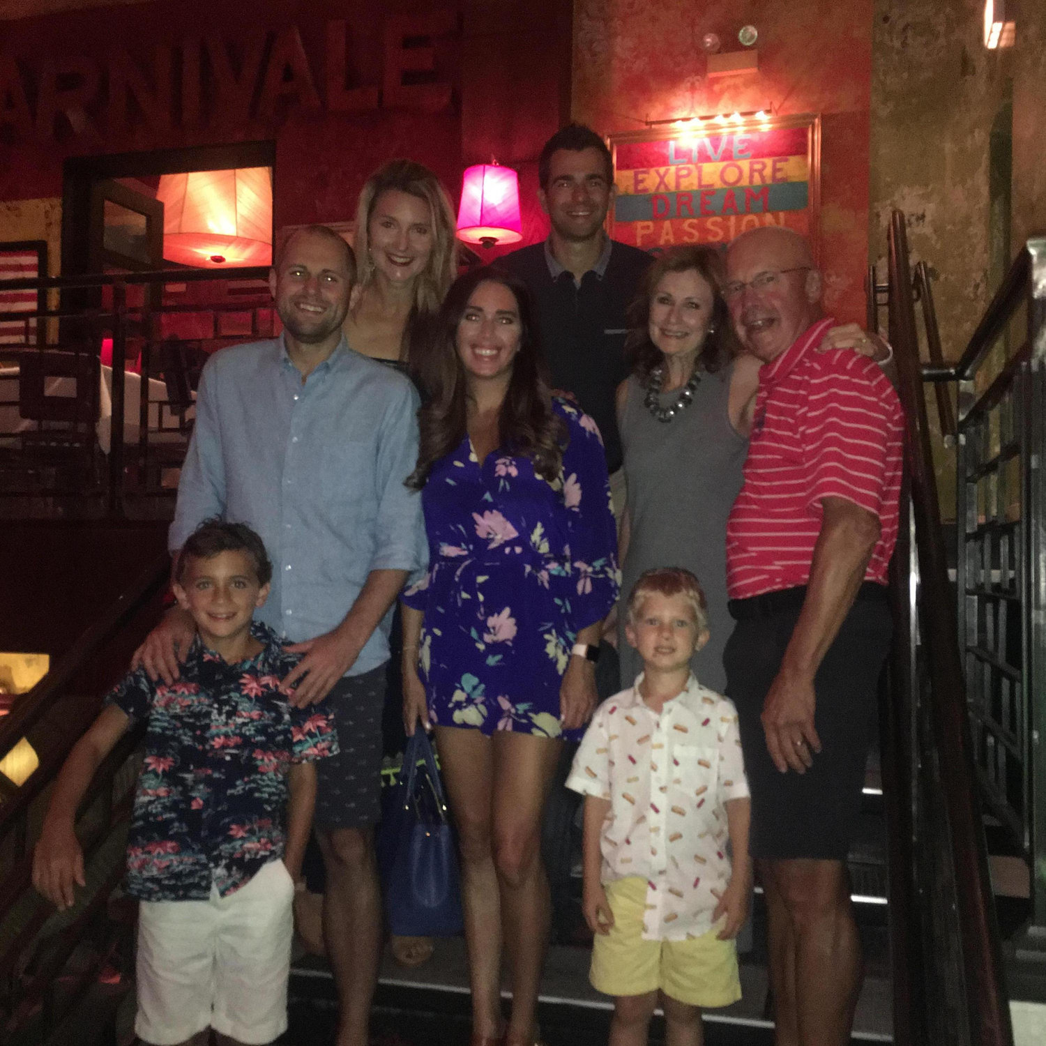 A night out in Chicago with the Rudis family - August 2018