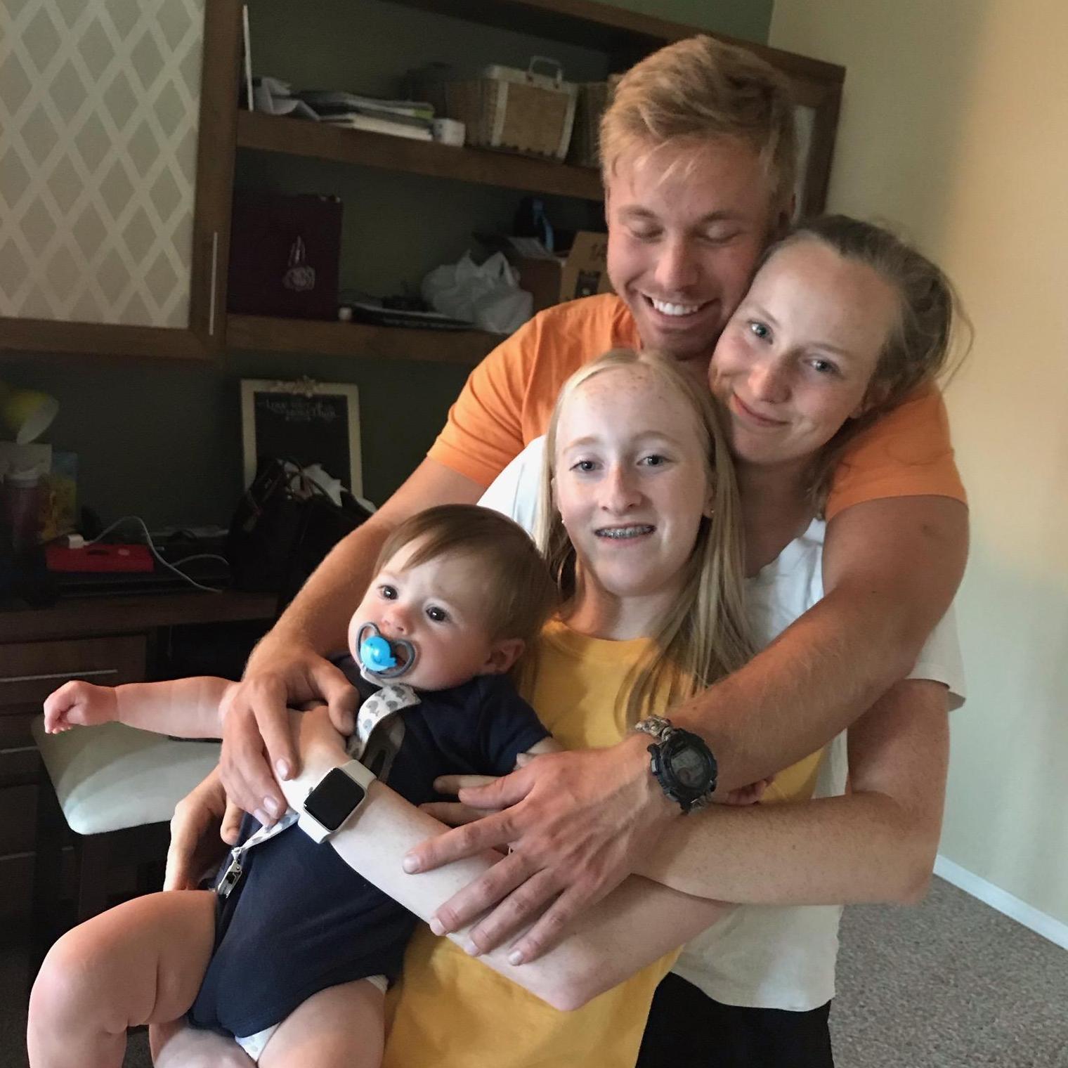 Visiting Ben's new nephew in Helena, MT