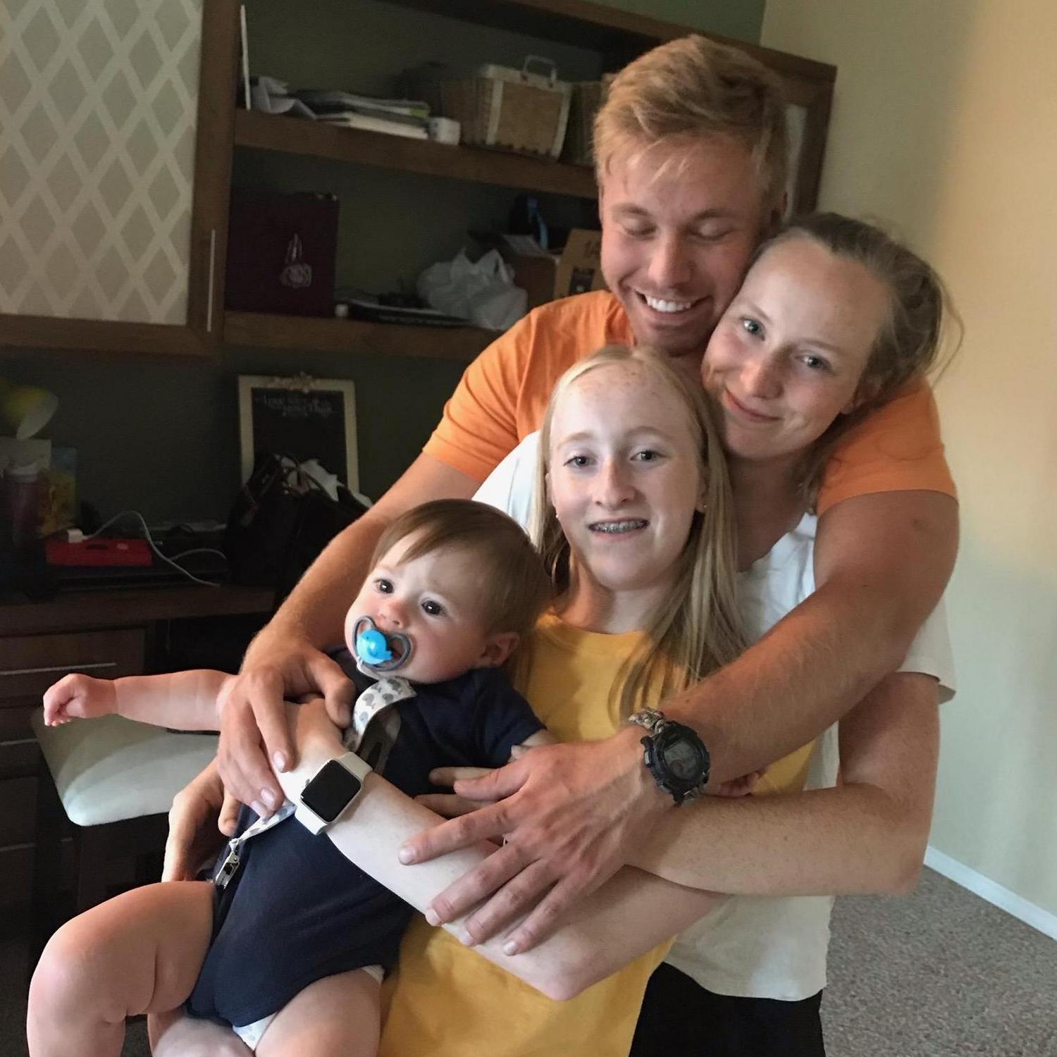 Visiting Ben's new nephew in Helena, MT