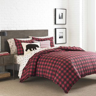 Mountain Plaid 3-Piece Comforter Set