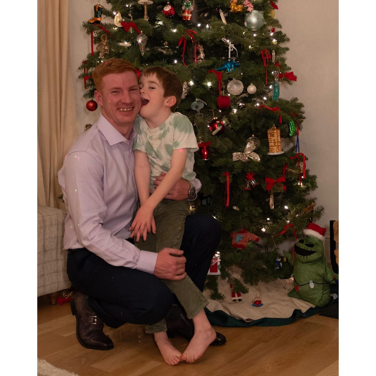 Taylor and Finn, Christmas 2024