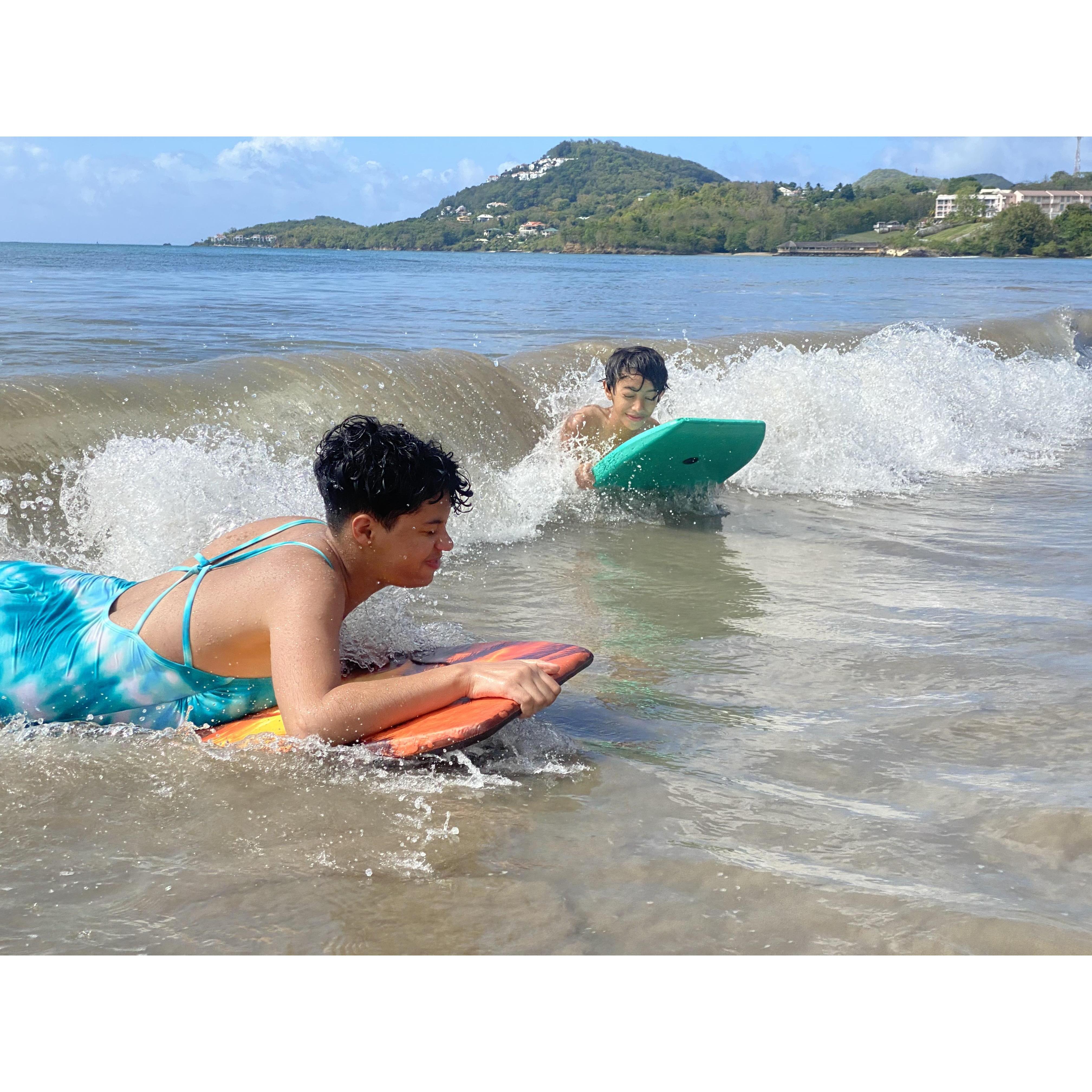 ride that wave.