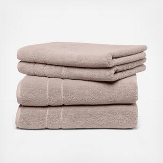 Super-Plush 4-Piece Bath Towel Set