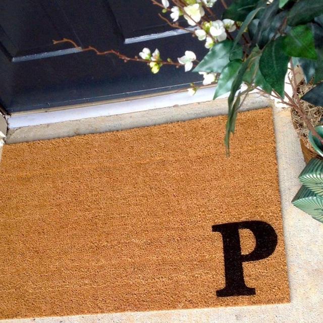 Initial Custom Personalized Heavy Duty Doormat Monogram Door Mat Made To Order Gift Doormats