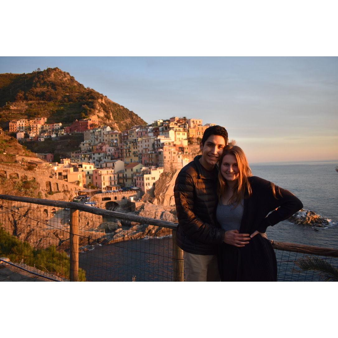 Sunset at Cinque Terre, Italy (2019)
