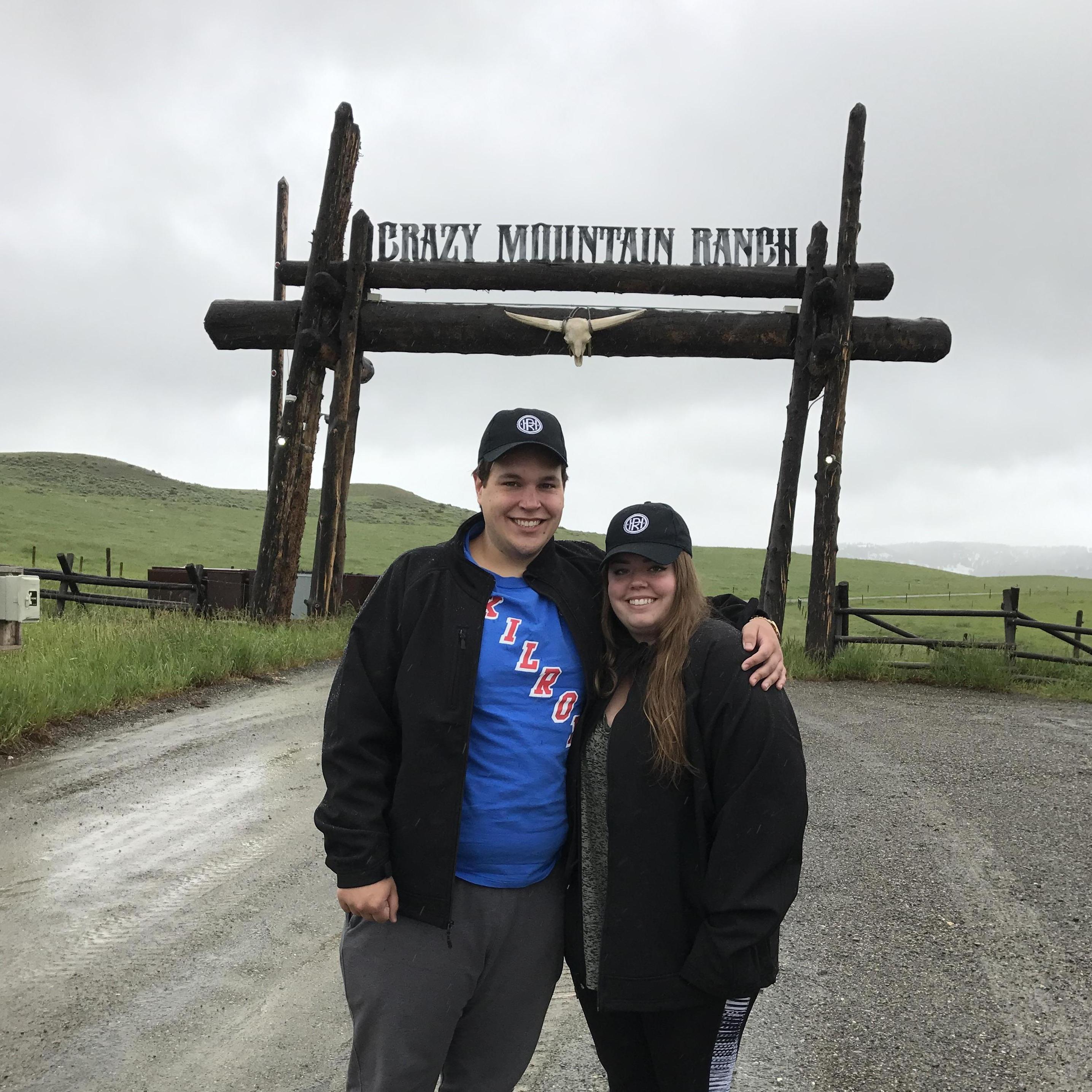 Ryan won an all-expense-paid trip to Montana in 2018, so they got to go for Olivia's 22nd birthday.