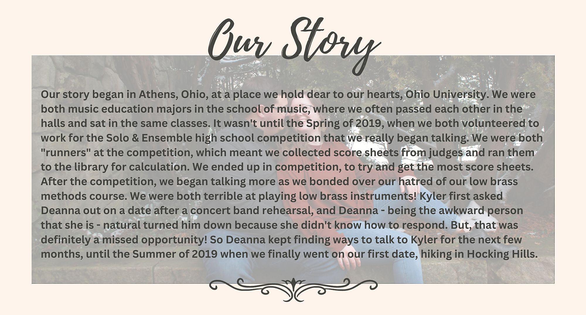 The Wedding Website of Deanna Shepherd and Kyler Decker