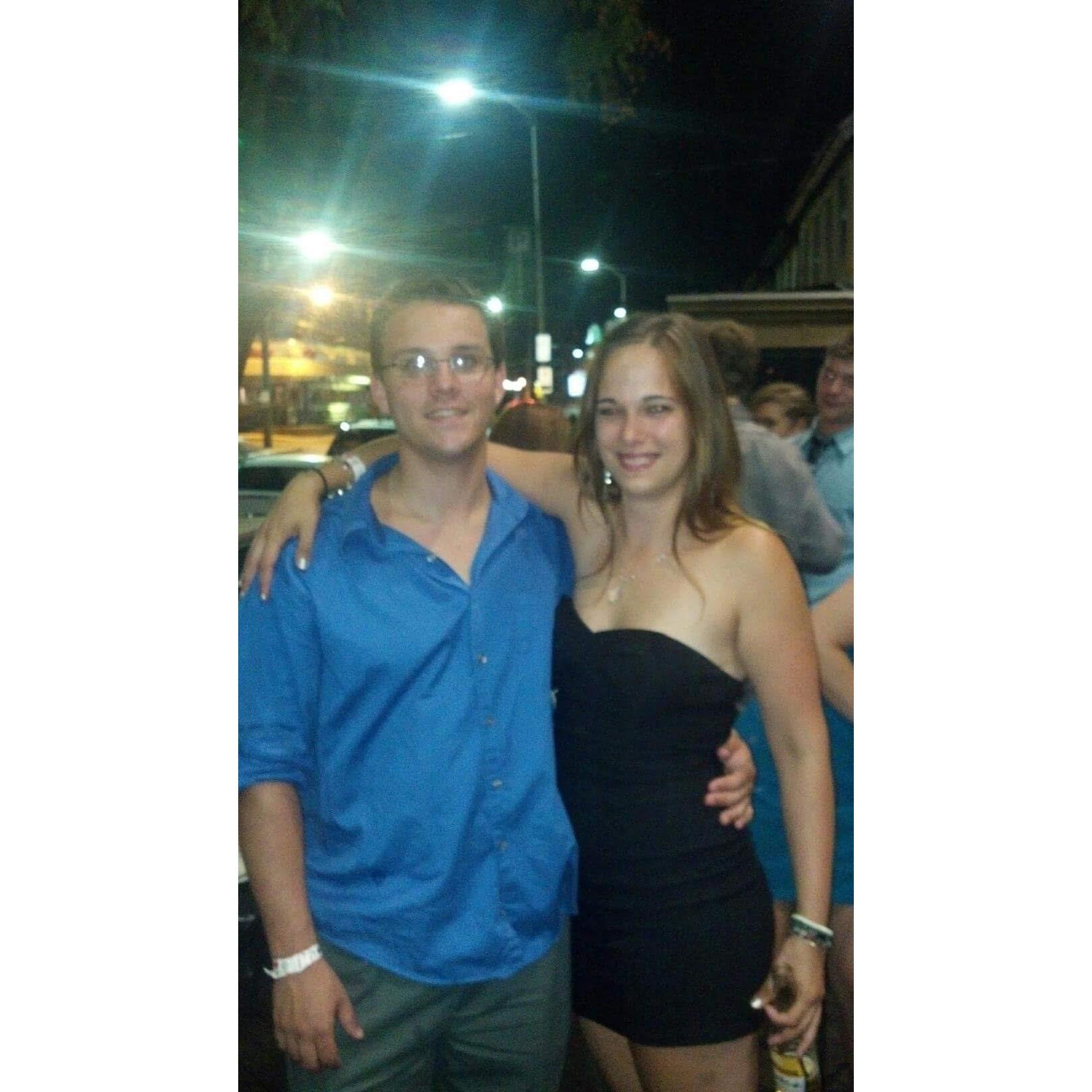 One of our oldest pictures together, Summer 2012