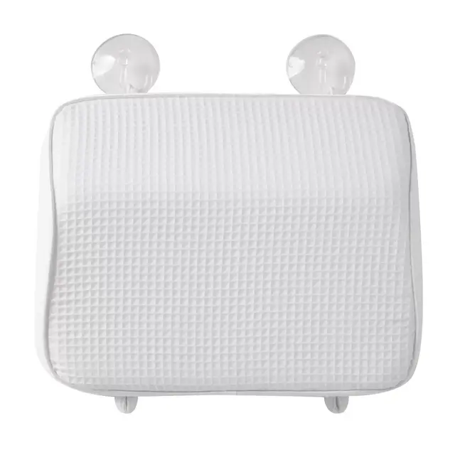 Haven™ Reversible Memory Foam Bath Pillow in White