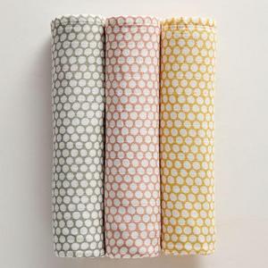 Dot Muslin Swaddle Set - Rosette