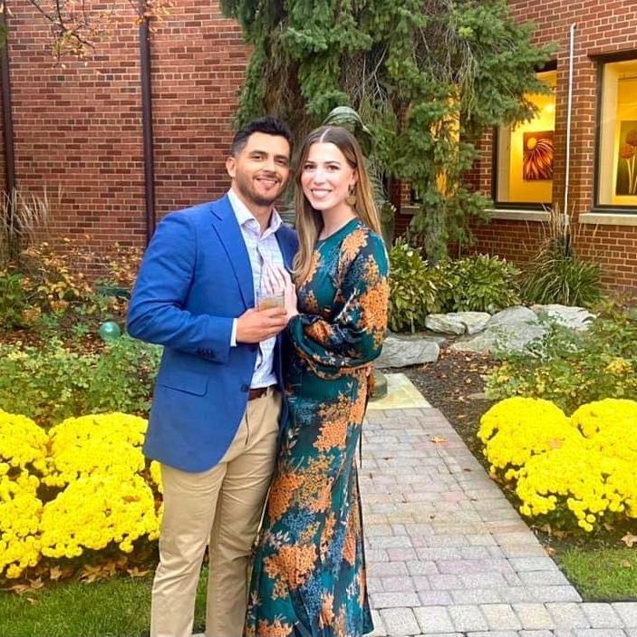 One of many weddings together!