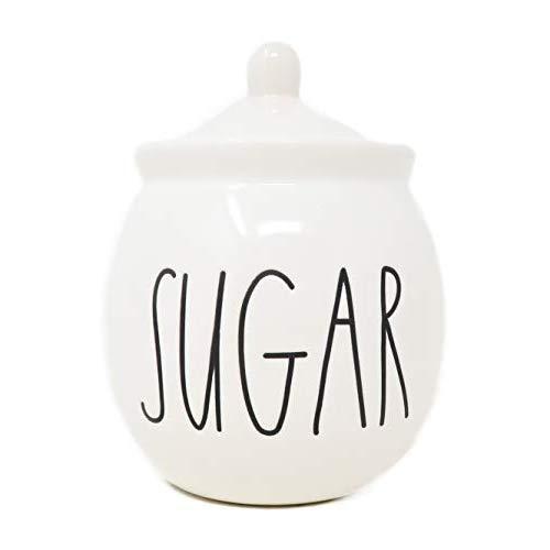 Rae Dunn by Magenta SUGAR bowl with lid. Large Letters.