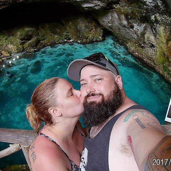 The most amazing blue water I've ever seen