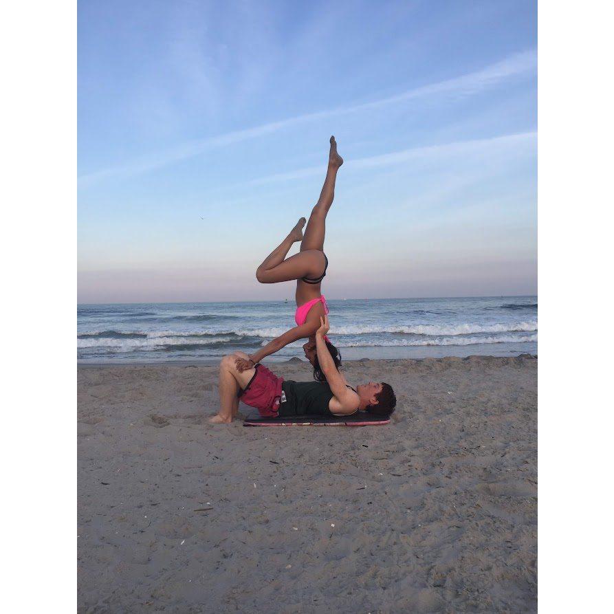 Another day another acroyoga session
