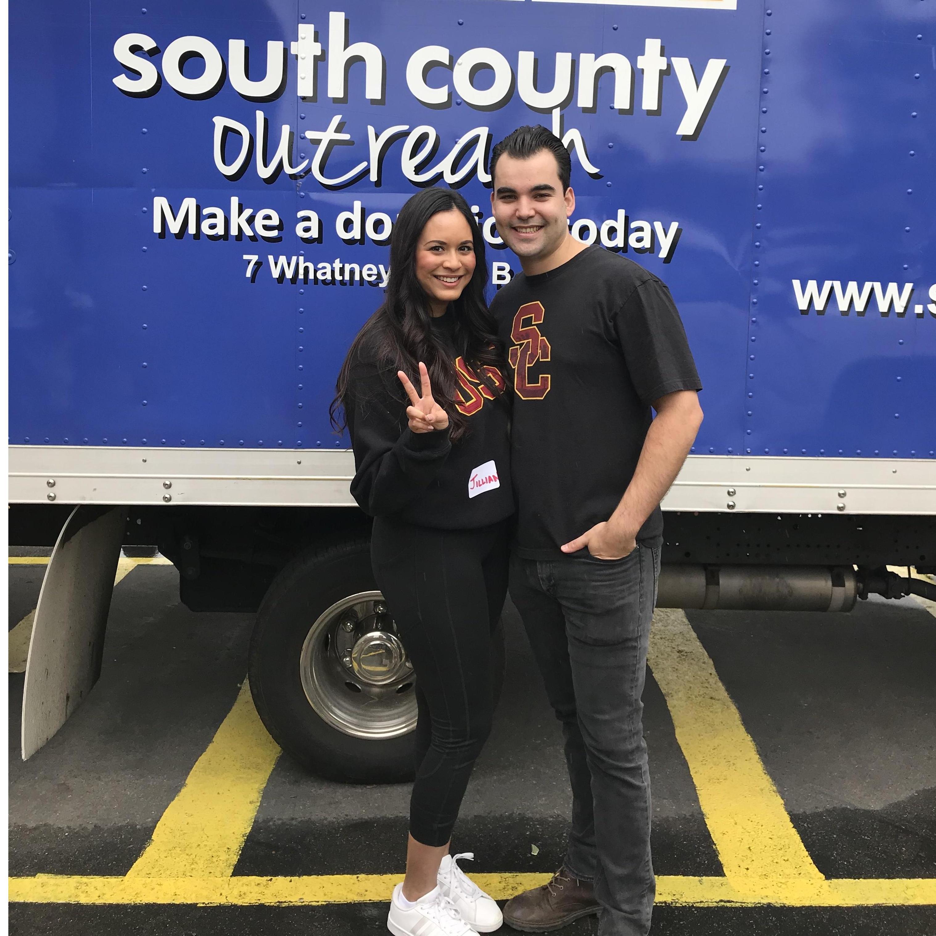 Volunteering with South County Outreach